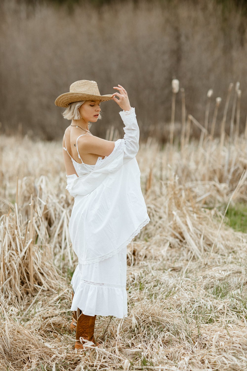 Prairie clearance dress white